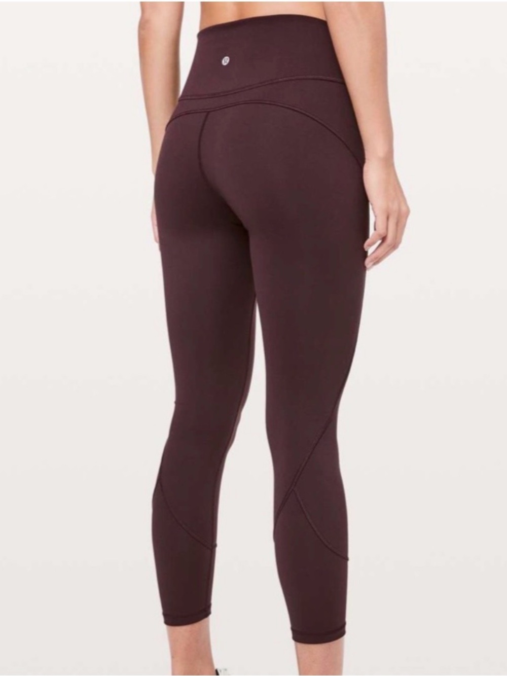 Lululemon In Movement 7/8 Tight in Plum Shadow Size 4